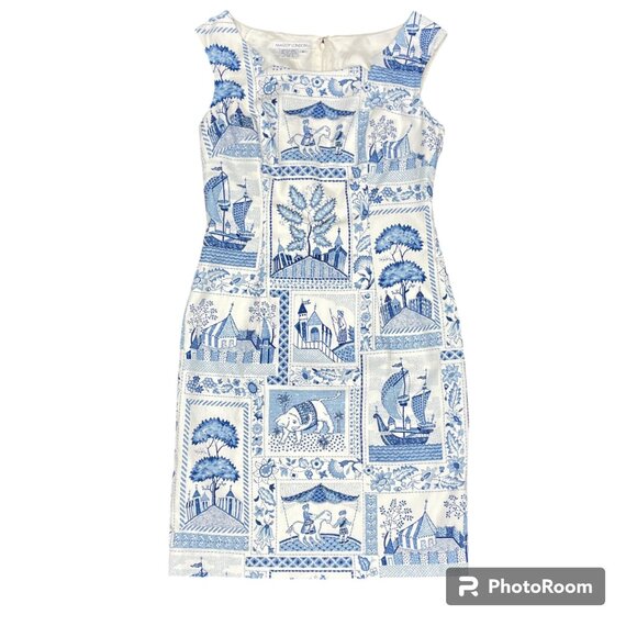 Maggy London Dresses Nwt Maggy London Stunning Blue And White